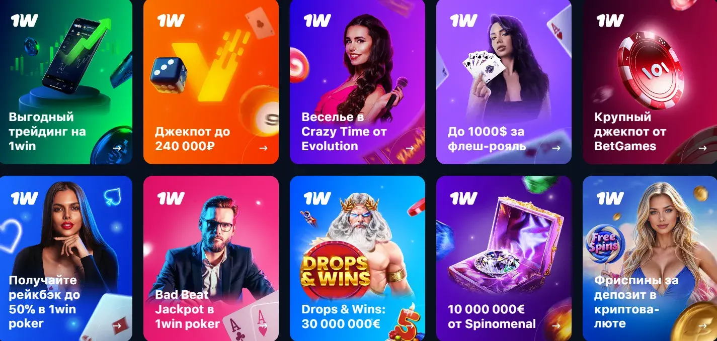 1Win Киргизия - Бонусы и акции 1win: как получать и
